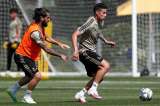 James Rodríguez y Real Madrid comenzaron con las prácticas grupales