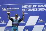 David Alonso suma su tercera victoria de la temporada en el GP de Francia de Moto3