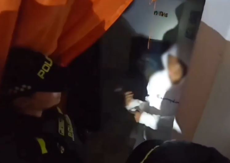 Rescate de menores en Rafael Uribe Uribe.