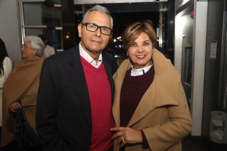 Doris Gutiérrez y Tony Manero