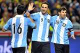 Argentina, con el objetivo de ratificar su clasificación a Brasil 2014