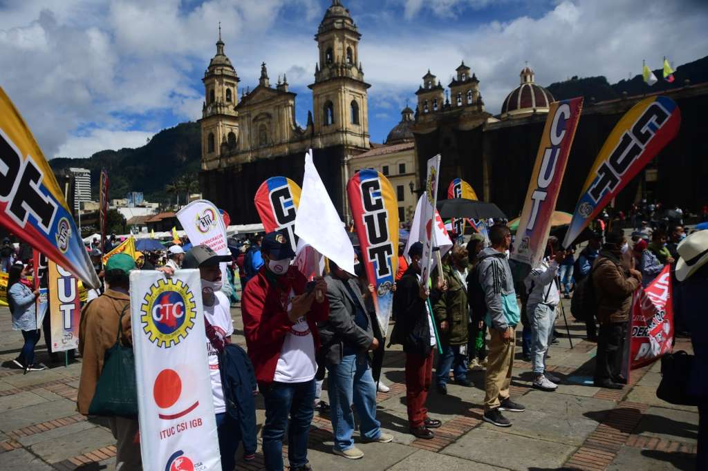 Imagen de la jornada de movilizaciones de este jueves 25 de noviembre.