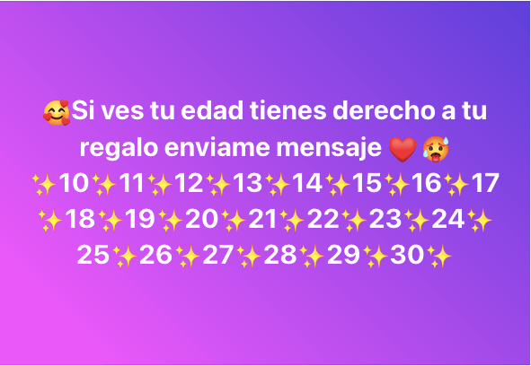 Se desconoce si son estafas o si piden contenido sexual explícito a cambio.