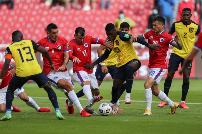 Eliminatorias Qatar 2022: Ecuador y Chile empataron sin goles en Quito