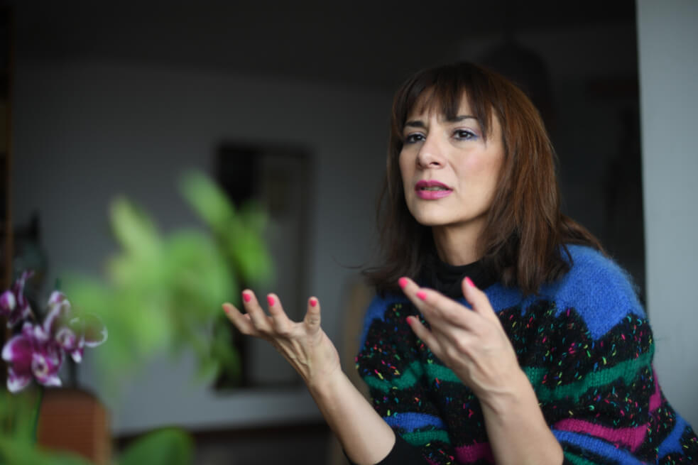 Margarita Posada, escritora de “Las muertes chiquitas”, libro en el que deja testimonio de su propia depresión.
/ Cristian Garavito - El Espectador