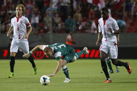 El Sevilla ganó y está cerca a la fase de grupos de la Europa League