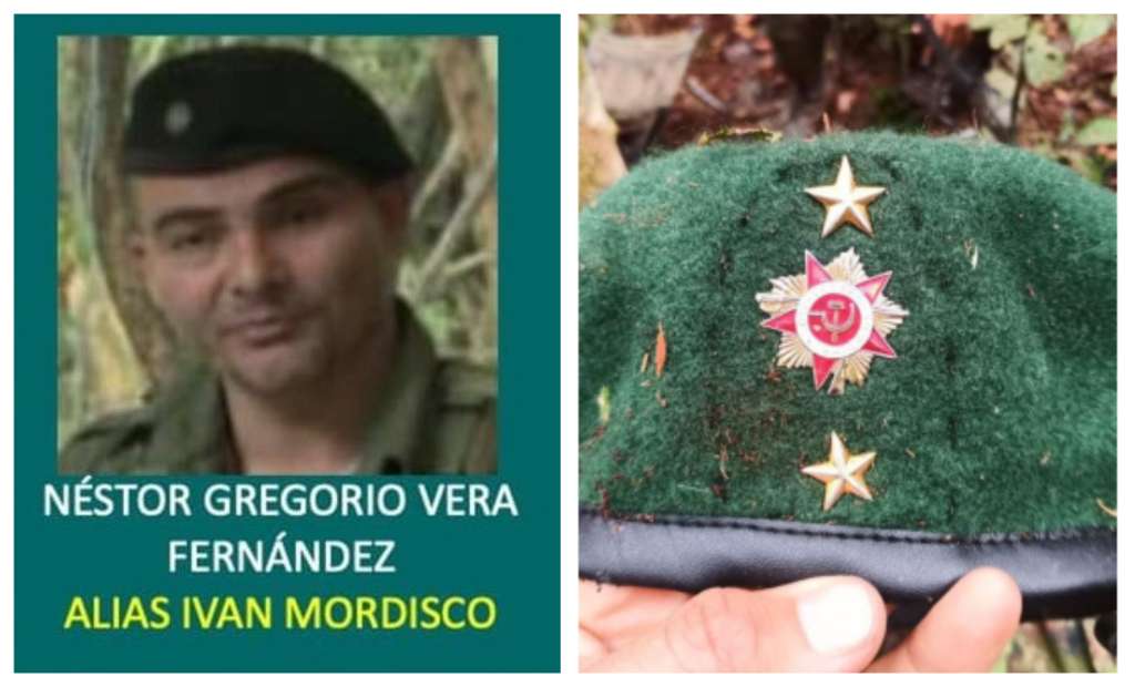 Además, en el sitio fueron encontrados celulares que pertenecerían al propio "Iván Mordisco".