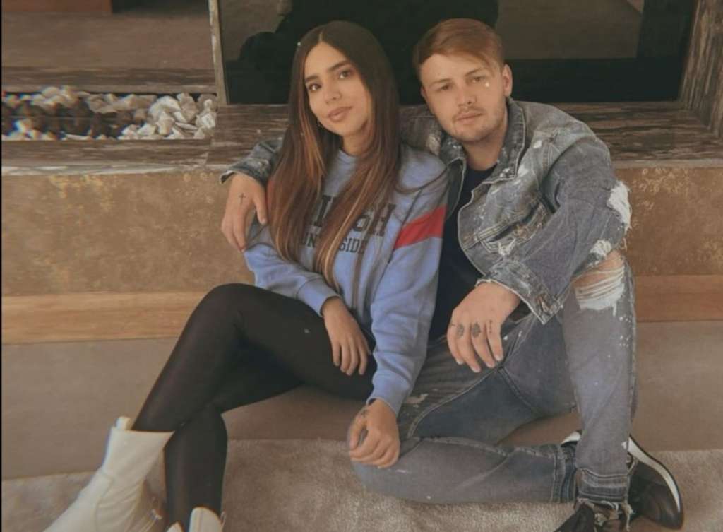 Juana Valentina y su novio Víctor Forero llevan varios años de relación.