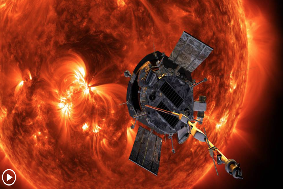 Recreación de la 'Sonda Solar Parker'. / NASA