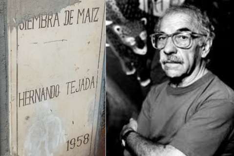 El mural de “Tejadita” que tumbó el terremoto