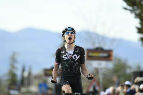 Roban el trofeo de campeón del Tour de Francia a Geraint Thomas