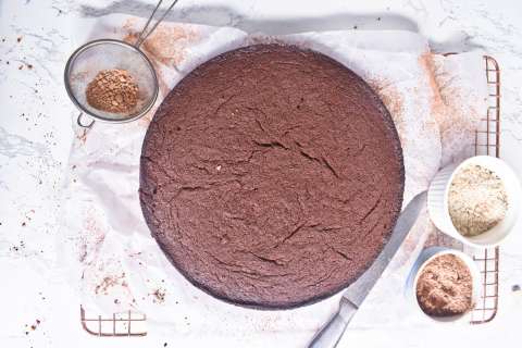 Esta es la receta para hacer torta de “brownie” saludable