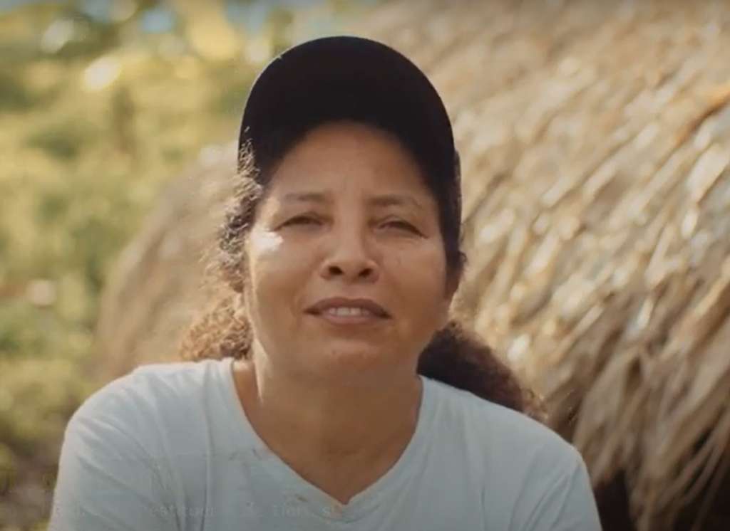Julia Meriño, beneficiaria de la restitución.