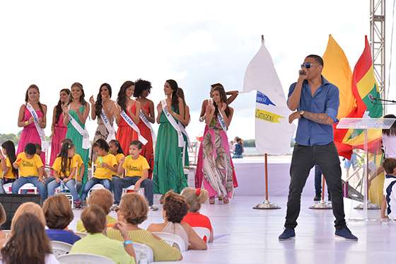 Las reinas visitaron el puerto más confiable del Caribe