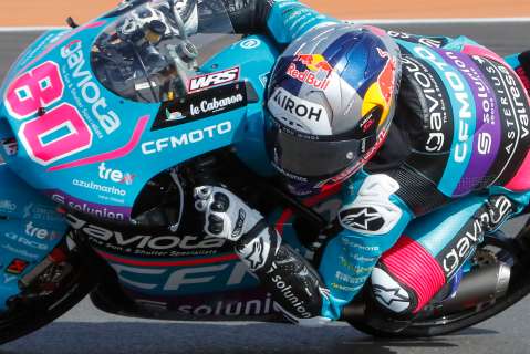 David Alonso, por el título mundial de Moto3: hora y dónde ver la carrera