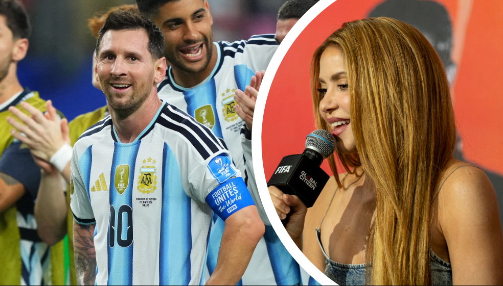 Lionel Messi y Shakira