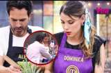 Accidente en ‘MasterChef’. Dominica Duque sufrió fuerte quemadura por un descuido