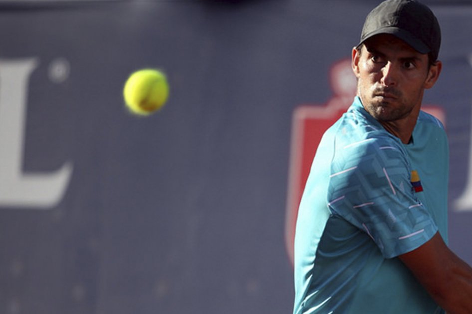 Santiago Giraldo ganó el ATP 250 de Sao Paulo. Foto: AFP