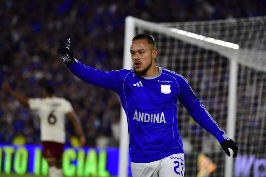 Leonardo Castro volvió al gol contra Deportes Tolima después de pasar cinco partidos sin anotar con Millonarios.