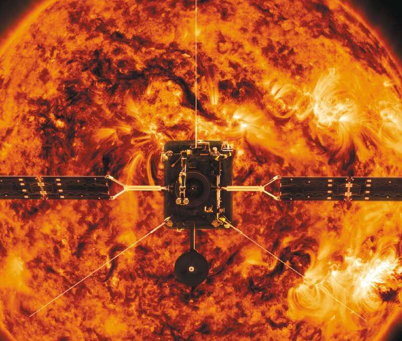 Ilustración de la misión Solar Orbiter que será lanzada en febrero de 2020 por la ESA. / ESA