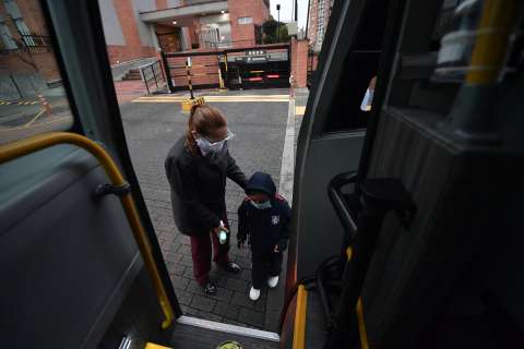 Los rostros tras el lío con las rutas escolares de los colegios públicos de Bogotá