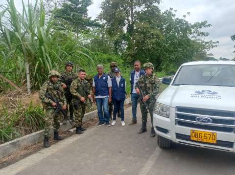 Comunidad liberó a 29 militares que permanecían retenidos en Tumaco