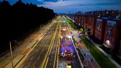 Avenida Guayacanes quedó totalmente habilitada: IDU entregó tramos faltantes