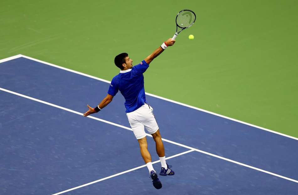 Novak Djokovic jugará su sexta final de US Open. Foto: AFP