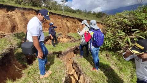 Sibundoy teme que parte del municipio quede enterrado