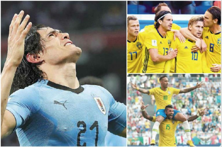 Así quedaron las llaves de cuartos de final del Mundial de Rusia 2018