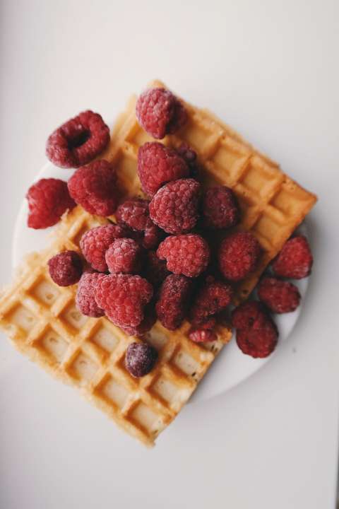 Prepara estos deliciosos waffles de banano sin harina