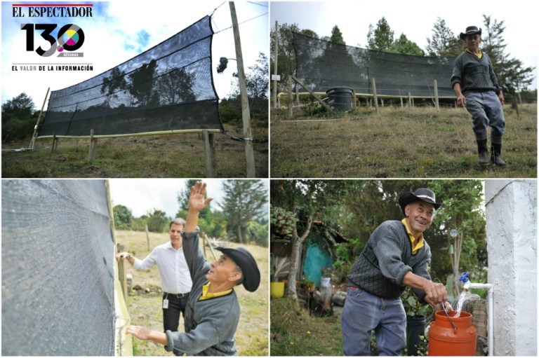 Generación alternativa de agua en Bogotá, una forma de depender de sí mismos