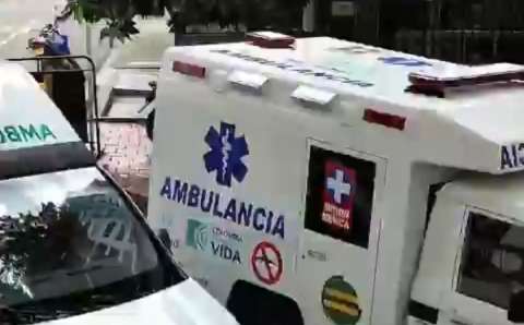 Inmovilizan en Cali una ambulancia utilizada para paseo familiar