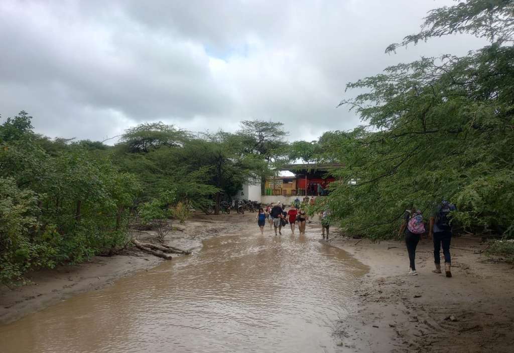 Cierran sector del Parque Tayrona por malas condiciones climáticas.