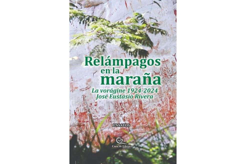 Cubierta del libro "Relámpagos de la maraña".