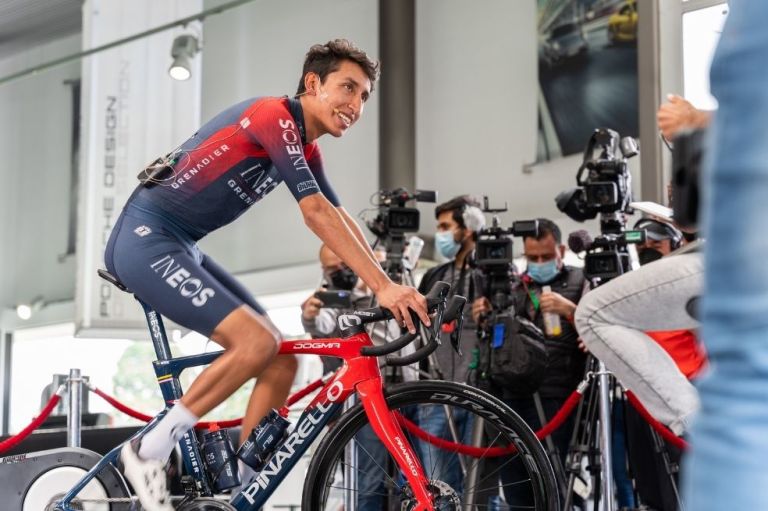 Egan Bernal está de vuelta “¡Again!”