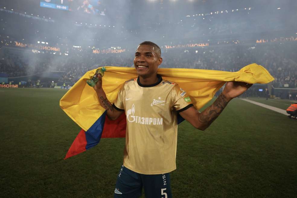 Wilmar Barrios fue campeón en Rusia