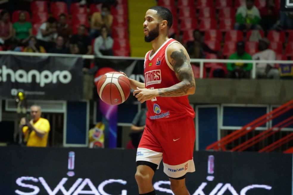 Guillent en el último partido de la Liga WPlay de Baloncesto // DPB