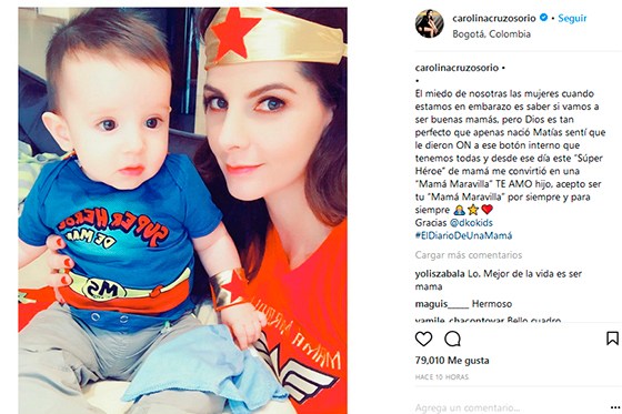 Carolina Cruz y otras mamás famosas comparten fotos de sus hijos en Halloween