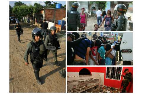 Imágenes del operativo desplegado por militares venezolanos en frontera con Colombia