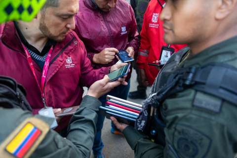 Porque nadie denunció, liberan a presuntos ladrones de celulares en Kennedy