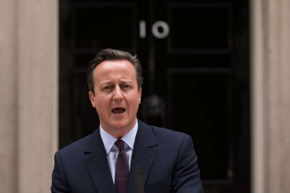 David Cameron, exprimer ministro británico. / AFP