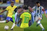 Messi y Rodrygo casi se van a las manos en el Brasil vs. Argentina, ¿qué se dijeron?