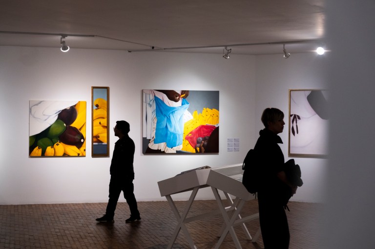 Ana Mercedes Hoyos, Nijolė Šivickas y Silvia Rivas, una conjunción artística en el MAMBO