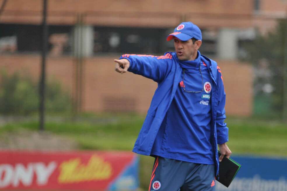 Arturo Reyes, entrenador de la selección de Colombia sub-20. / Gustavo Torrijos