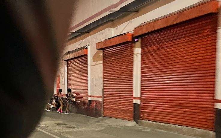 Una fotografía incógnita en la zona conocida como el “lugar de las terneritas” en el sector de San Diego en Medellín.