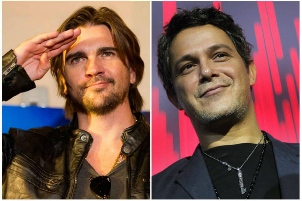 Juanes y Sanz, amigos de mucho tiempo y colaboradores frecuentes, unieron sus fuerzas para esta sesión especial de transmisión y chat en vivo. / Cortesía