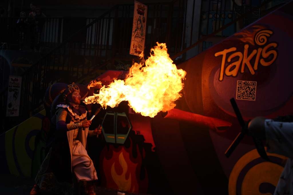 Tipos de animación con fuego.