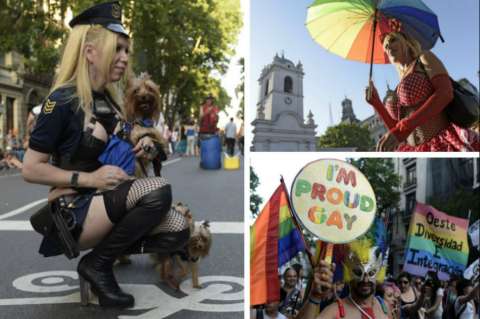 Buenos Aires defiende la diversidad sexual con Marcha del Orgullo Gay