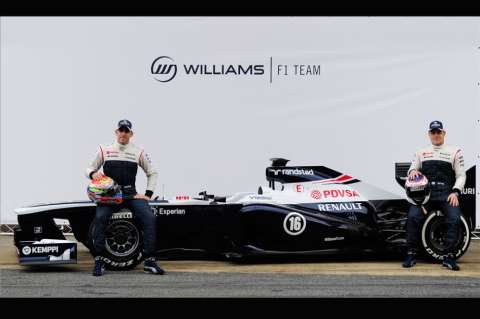 Williams presentó su nuevo FW35